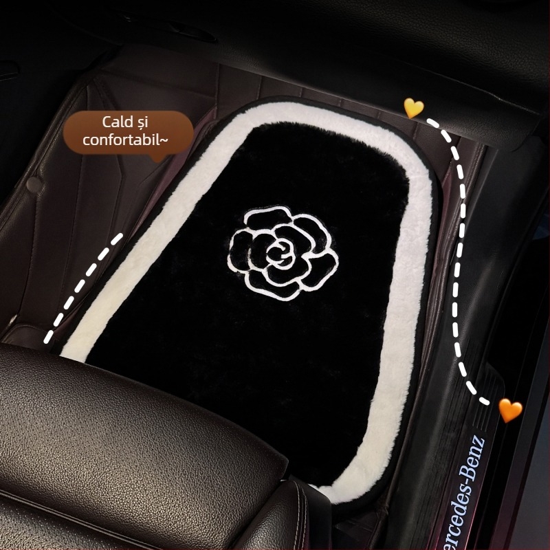 Covoră de podea auto din blană artificială, brand Aibu and Cotton, potrivire universală, procesare personalizată: Da, cod articol SN832