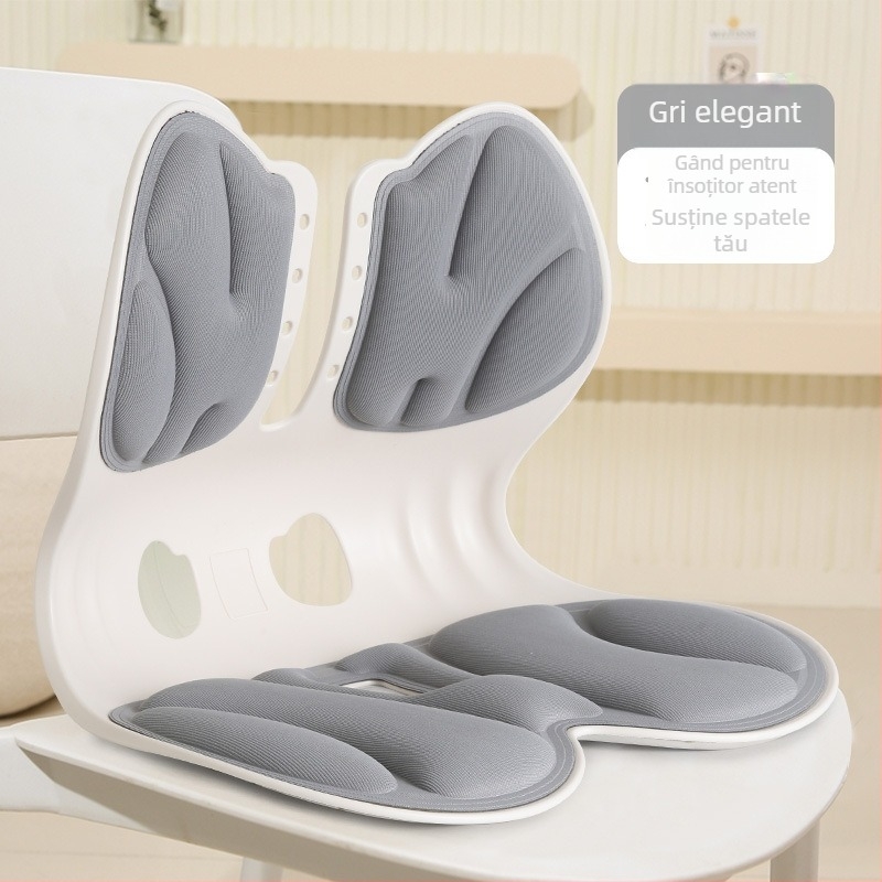 Perne de susținere lombară, spătar extins, pernă ergonomic pentru spatele scaunului (Material: polipropilenă; Umplutură: poliuretan; Stil: modern simplu; Model: solid)