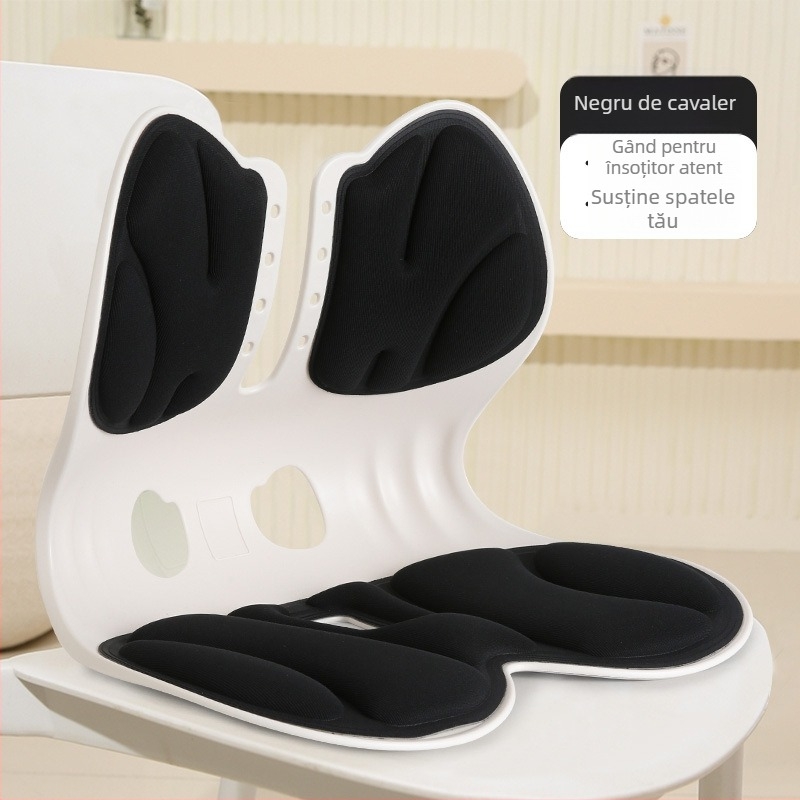 Perne de susținere lombară, spătar extins, pernă ergonomic pentru spatele scaunului (Material: polipropilenă; Umplutură: poliuretan; Stil: modern simplu; Model: solid)