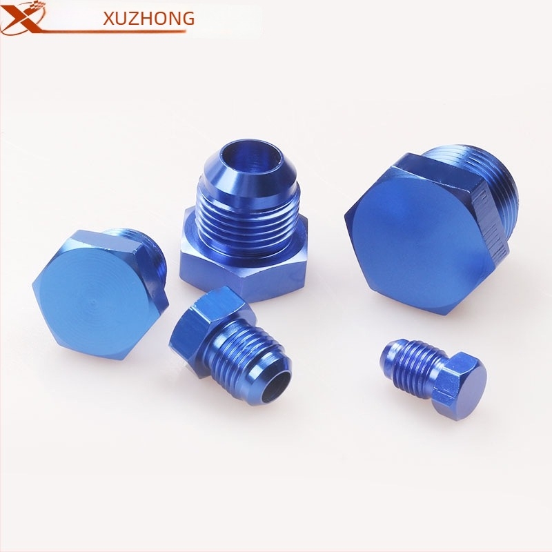 Articulație pivotantă din aluminiu pentru rezervorul de combustibil și rezervorul auxiliar – conector pentru răcire ulei AN4-AN12, TF-(AN4-10)-ONE, prelucrare cu strung, Asahi