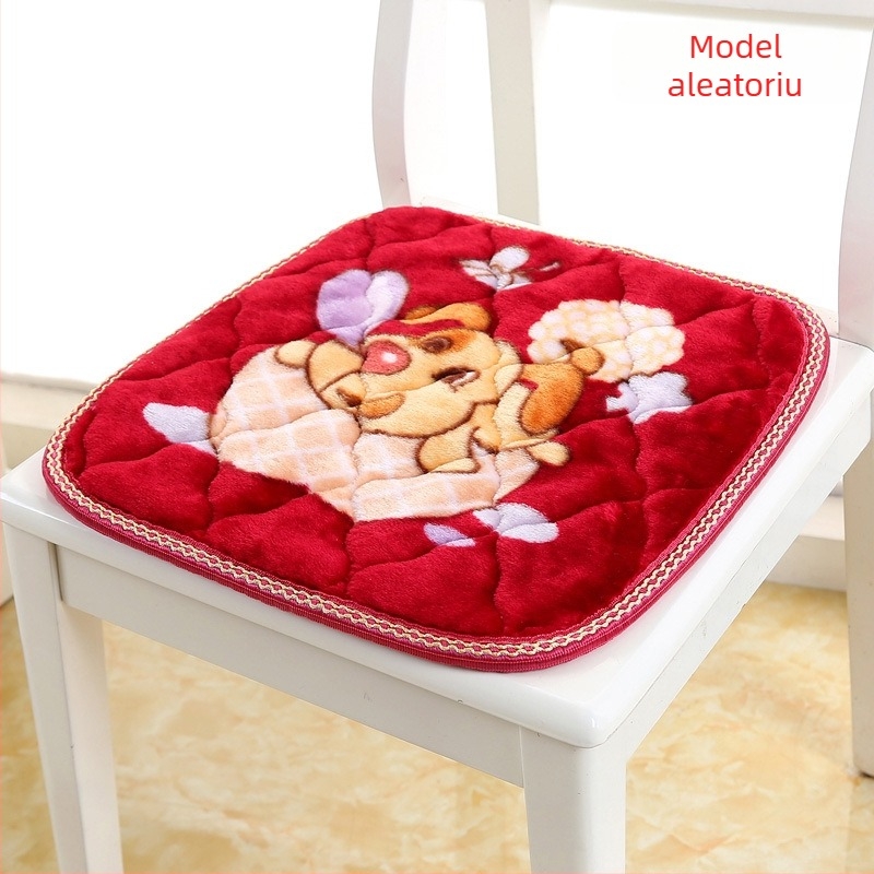 Pernă pentru scaun - material și umplutură din fibră de poliester, Brand Santa Moon, Stil clasic chinezesc.