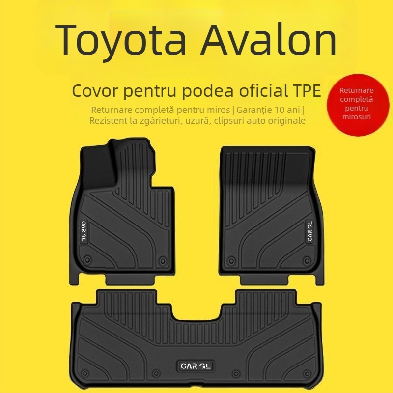 Covorașe de podea Toyota Avalon – set cu acoperire completă, Ediție Avansată, compatibile cu 24 de modele, cod articol 56H8937186Z817