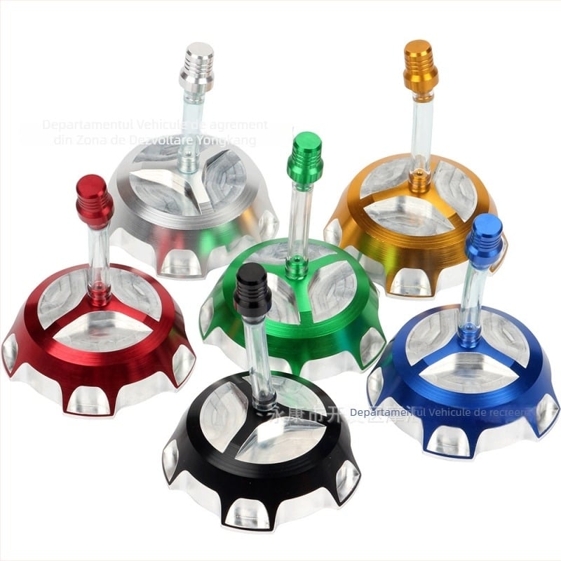 Capac de rezervor de ulei pentru motocicletă off-road cu ventilație, 50cc-250cc, din plastic