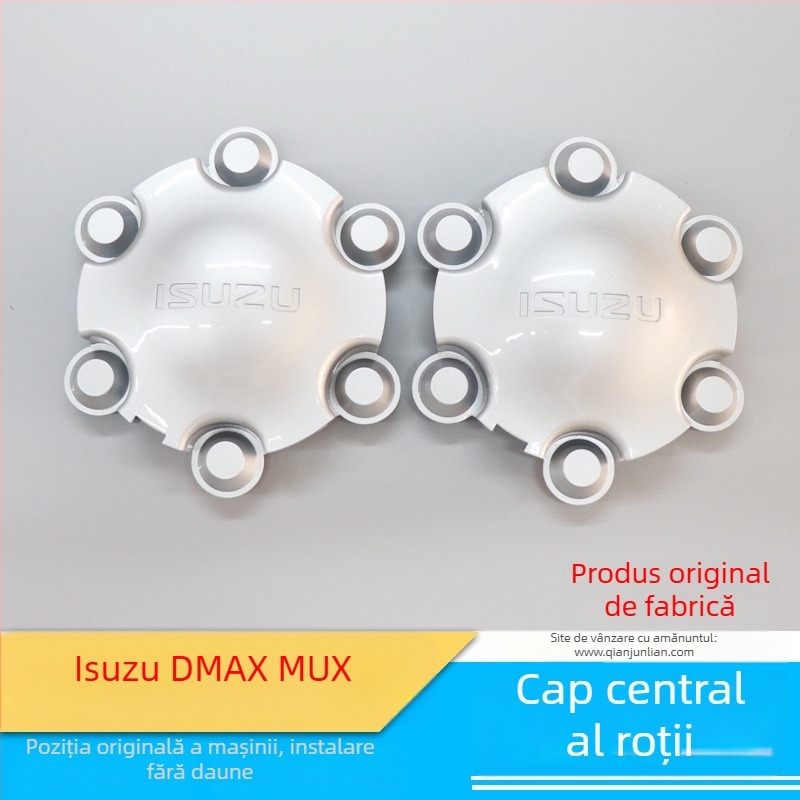 Capac central pentru Isuzu D-Max, capac decorativ pentru hub cu design din trei cercuri