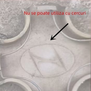 Capac central pentru jantă din ABS, universal, impermeabil și rezistent la praf