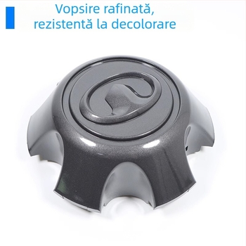 Capac de centru al jantei cu finisaj electroplatinat; Brand Smoke Tree; Potrivit pentru autovehicule generale; Mărci private licențiate: Da