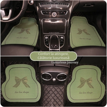 Covoraș auto universal – PVC anti-derapant, Cow Mom Craft, Personalizabil