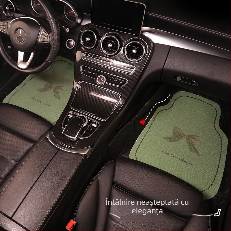 Covoraș auto universal – PVC anti-derapant, Cow Mom Craft, Personalizabil