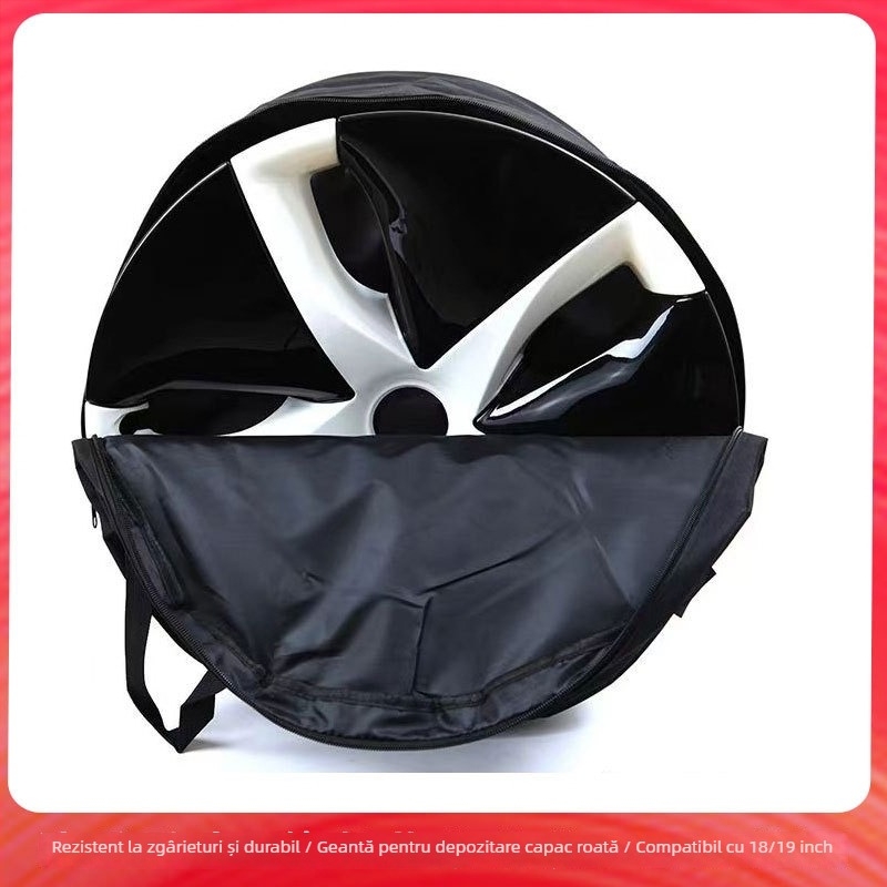 Sac de depozitare capace jante Tesla, Oxford materiаl, origine Danyang, Jiangsu, compatibil cu Model 3 și Model Y