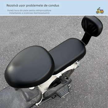 Husă de scaun din PU piele impermeabilă pentru vehicul electric, potrivită pentru toate anotseason