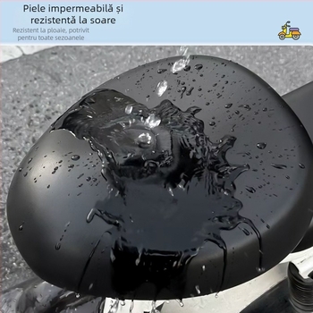 Husă de scaun din PU piele impermeabilă pentru vehicul electric, potrivită pentru toate anotseason