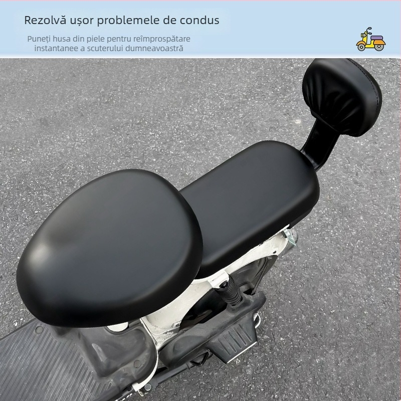 Husă de scaun din PU piele impermeabilă pentru vehicul electric, potrivită pentru toate anotseason