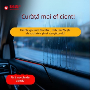 Bandă etanșare din cauciuc pentru geamuri auto, material burete, grosime 6, model Chrcsziuoix