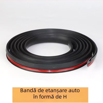 Bandă de etanșare auto, în formă H, pentru parbrizul frontal și trapa, rezistentă la temperaturi înalte, Kangyi, modelul 123