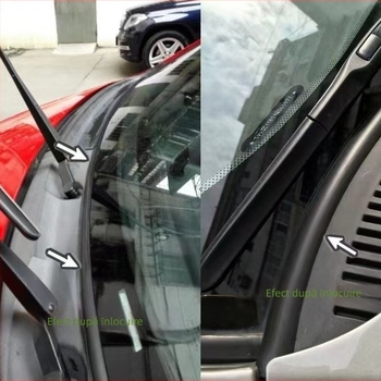 Bandă de etanșare auto, în formă H, pentru parbrizul frontal și trapa, rezistentă la temperaturi înalte, Kangyi, modelul 123