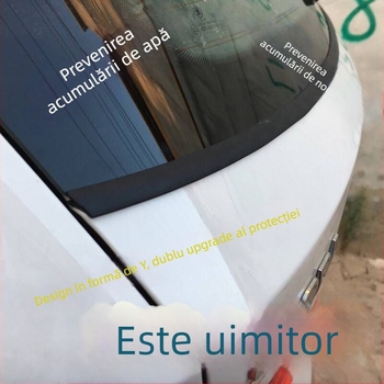 Bandă etanșare ferestre auto, tip Y, pentru parbriz frontal, hayon și ușa centrală – rezistentă la uzură, Zechuang