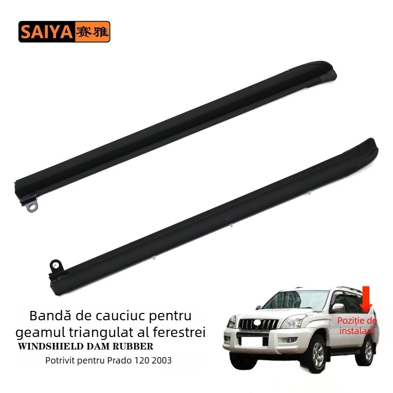 Bandă etanșare pentru geam triunghiular Toyota Prado 120, model 2003