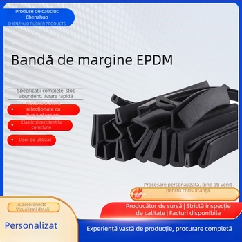Bandă etanșă din cauciuc pentru ferestre auto, rezistentă la uzură (Aplicație: Sigilare praf, Brand: Altă)