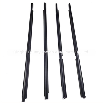 Bandă de etanșare din cauciuc pentru geamuri auto, grosime 5 mm, modele 68160-52110, 68180-52100, 68210-52110, 68230-5210