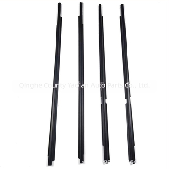 Bandă de etanșare din cauciuc pentru geamuri auto, grosime 5 mm, modele 68160-52110, 68180-52100, 68210-52110, 68230-5210