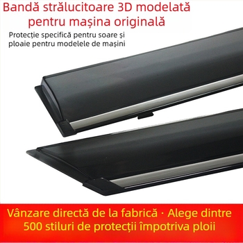 BYD Qin Protecție ploaie pentru geam – set de patru bucăți, acrilic