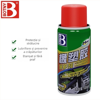 Agent protector din cauciuc și plastic pentru autoturisme: lubrifiant pentru uși și ferestre (Brand Botny, Model B-2000, Scop: protecția cauciucului)