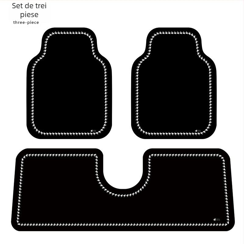 Covorașe Generale pentru Podele Auto – Diatom Mud, Rezistente la pete, Antiderapante, Set de 3 piese, Brand Dakai