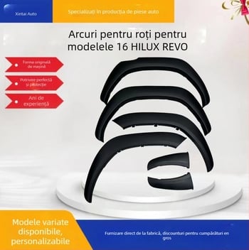 Profil arc de roată Toyota Hilux Revo 2016 – plastic PP, Xintai Auto Parts