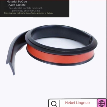 Profil decorativ pentru aripile roților (universala) - Lynx, PVC, model 3.5/4.5, personalizare disponibilă, autoadezivă