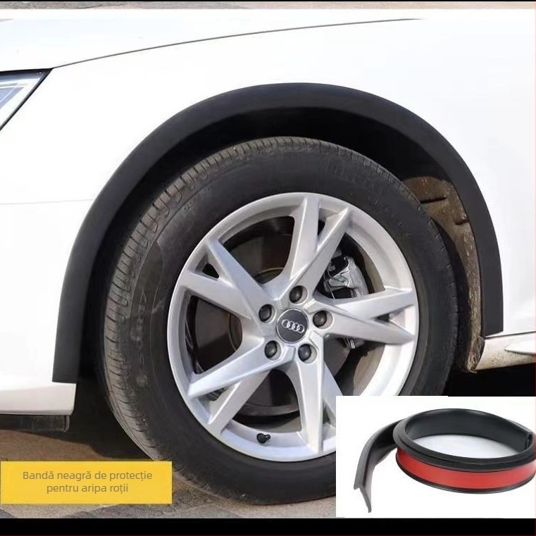 Profil decorativ pentru aripile roților (universala) - Lynx, PVC, model 3.5/4.5, personalizare disponibilă, autoadezivă