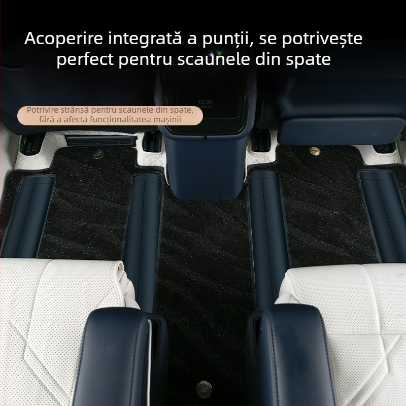 Zeekr 9X covorașe de podea din piele, acoperire completă, covoare cu două straturi – kit de modificare