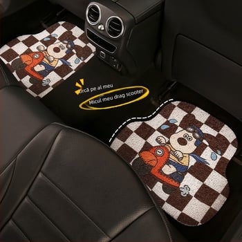 Covoraș auto universal din PVC anti-alunecare — Niu Ma Craft; fără logo; marcă privată autorizată