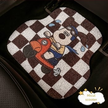 Covoraș auto universal din PVC anti-alunecare — Niu Ma Craft; fără logo; marcă privată autorizată