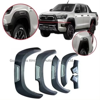 ROCCO Sprânceană pentru aripă din față Toyota Hilux (2020-2024) – Plastic, XAP