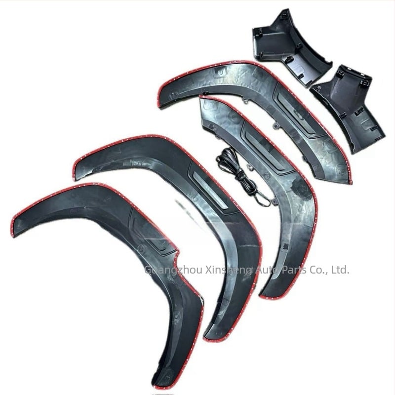 ROCCO Sprânceană pentru aripă din față Toyota Hilux (2020-2024) – Plastic, XAP