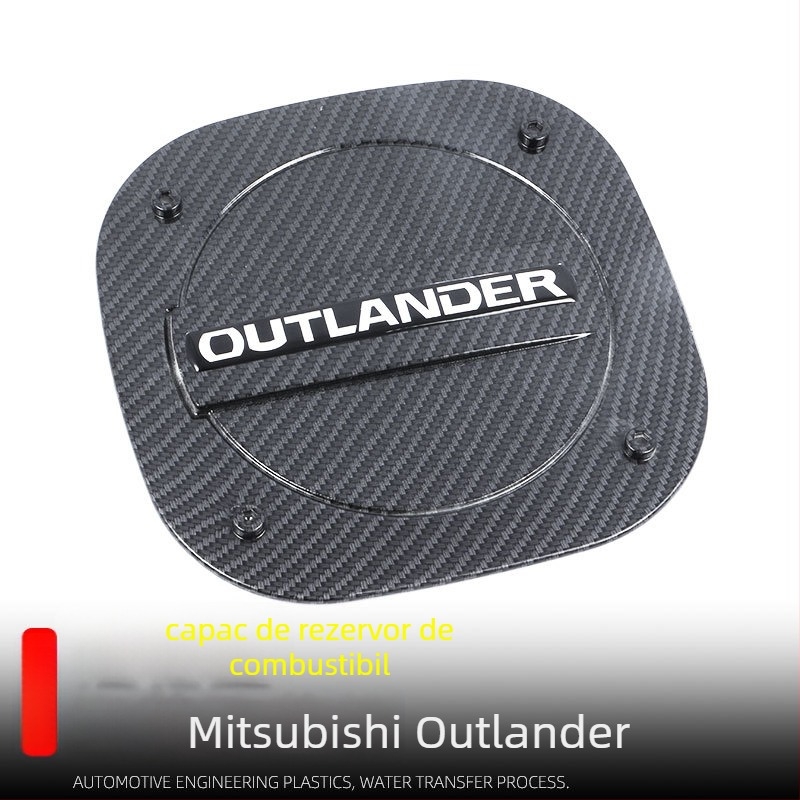 Autocolant decorativ pentru capacul rezervorului Mitsubishi Outlander (13-22) - ABS, Brand Xiao Le Wang, Origine Wenzhou