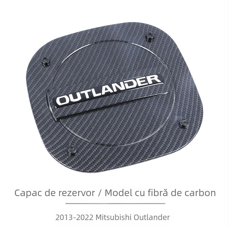 Autocolant decorativ pentru capacul rezervorului Mitsubishi Outlander (13-22) - ABS, Brand Xiao Le Wang, Origine Wenzhou