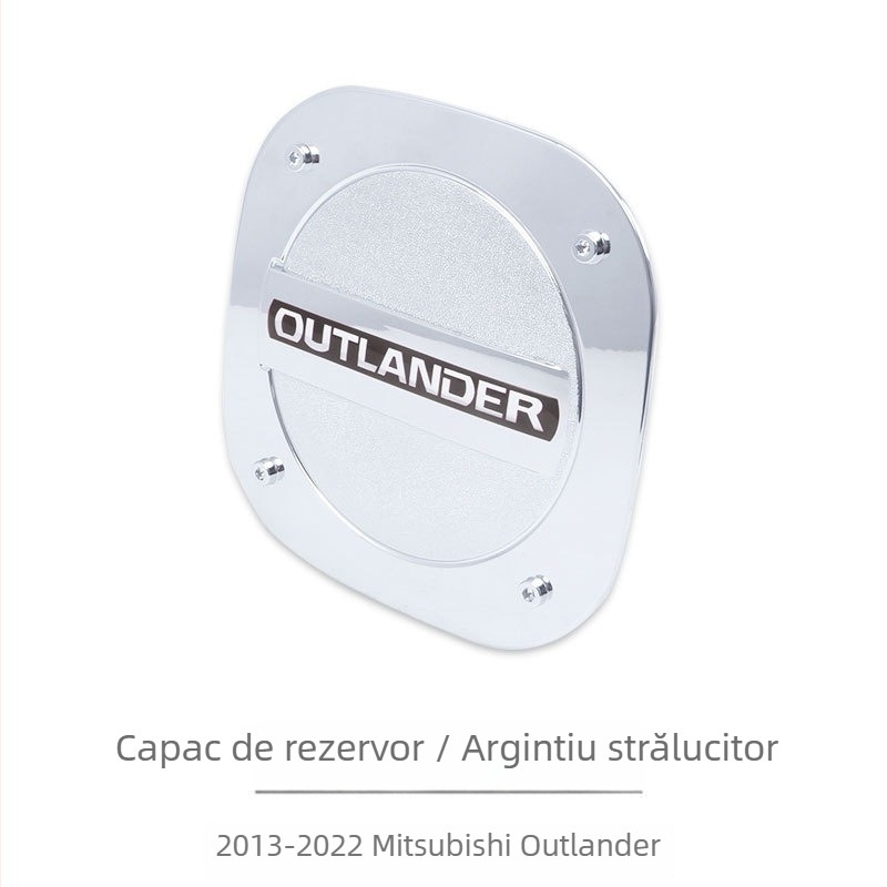 Autocolant decorativ pentru capacul rezervorului Mitsubishi Outlander (13-22) - ABS, Brand Xiao Le Wang, Origine Wenzhou