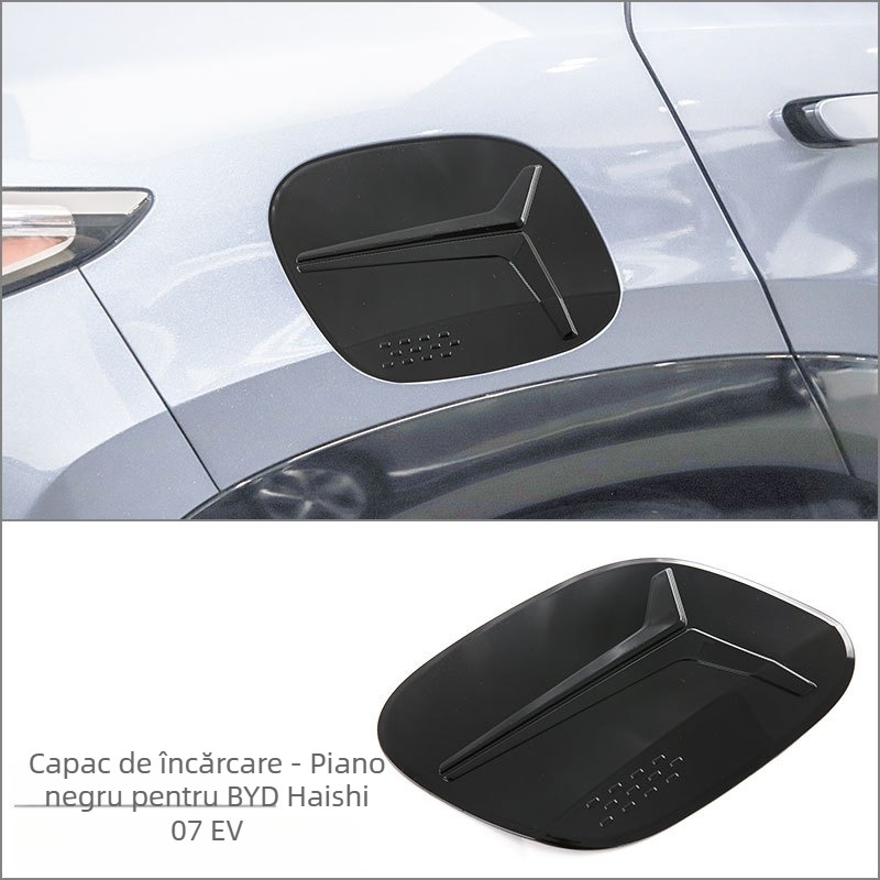 Capac de protecție a portului de încărcare BYD HiAce 07EV, accesoriu decorativ ABS SEALION 07