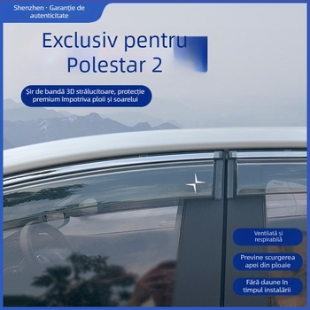 Scut de ploaie pentru Polestar 2 – Material PU, Linlie