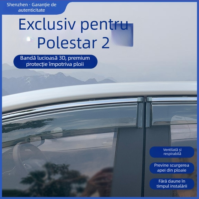 Scut de ploaie pentru Polestar 2 – Material PU, Linlie