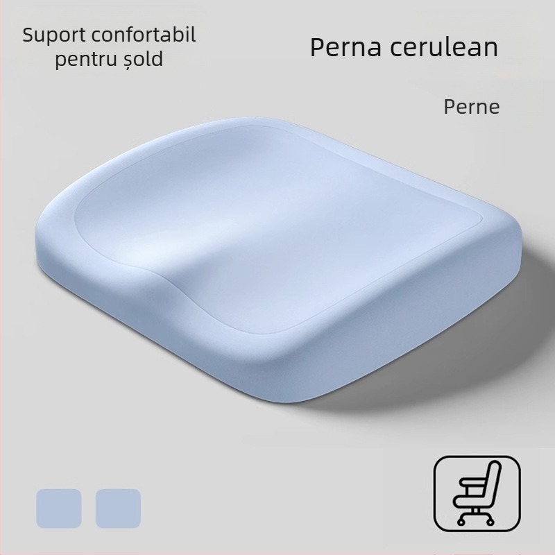Perne de șezut din spumă cu memorie pentru scaun de birou — revenire lentă, suport ergonomic pentru ședere îndelungată