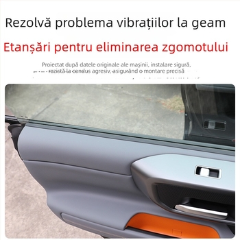Etanșare geam auto BJ40 | Kzs, garnitură din cauciuc pentru geam, compatibilă cu mecanismul de ridicare, reduce vibrațiile și zgomotul