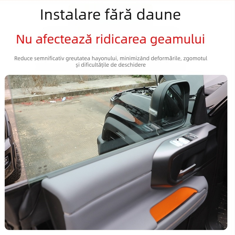 Etanșare geam auto BJ40 | Kzs, garnitură din cauciuc pentru geam, compatibilă cu mecanismul de ridicare, reduce vibrațiile și zgomotul