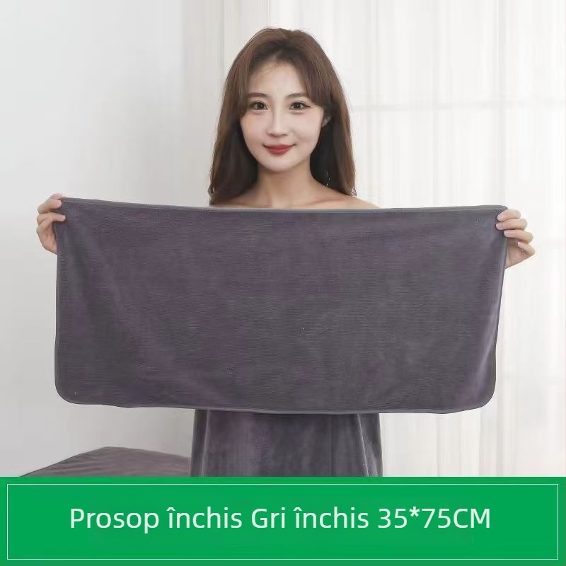 Prosop de față din microfibră, personalizabil cu logo, 110 g, fir amestecat, proces croșetare cu cârlig