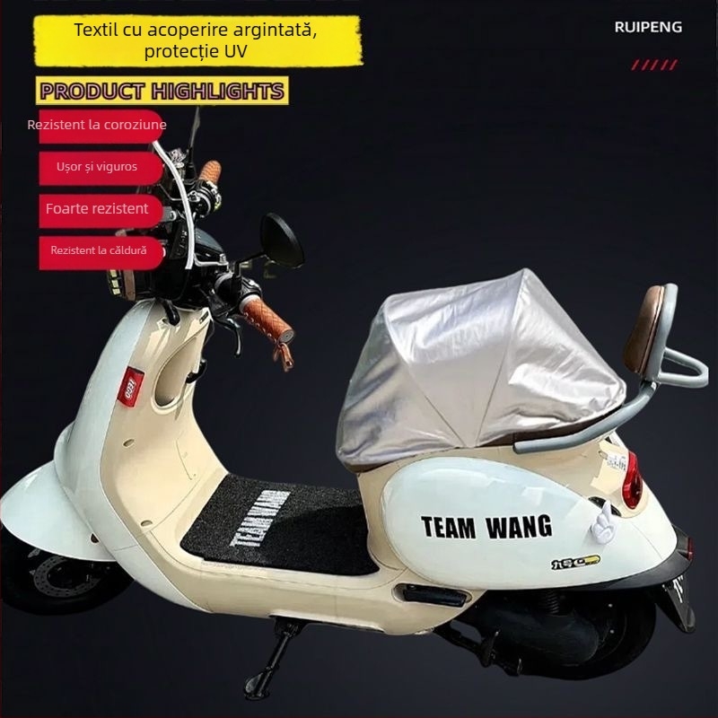 Husă pentru șa a motocicletei electrice, din Oxford, pentru toate anotimpurile, fără logo