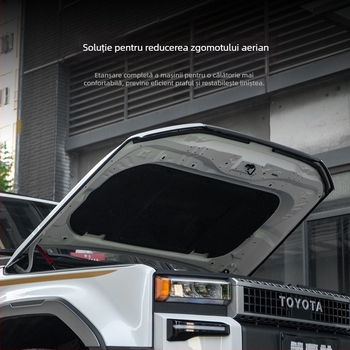 Bandă etanșare uși Prado – izolare fonică pentru întreaga mașină, compatibilă cu 24 de modele Prado, model 24new Prado, brand Fit Club/No.1