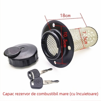 Ansamblu capac rezervor ulei pentru încărcător cu filtru – accesorii compacte