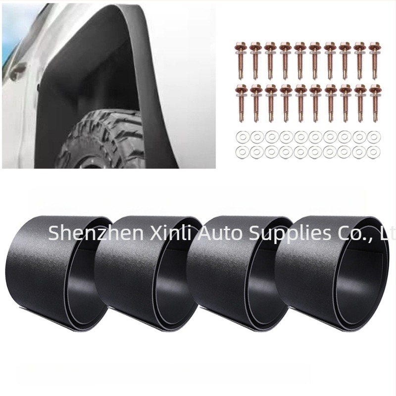 Protectii noroi pentru pickup, universal, aripi de noroi pentru roți, materiale compozite, set 4 bucăți