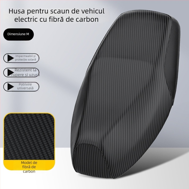 Husă de șezut pentru vehicule electrice, material PU, universal pentru toate sezoanele, brand Kepu, cod produs KP-TXWZD-001